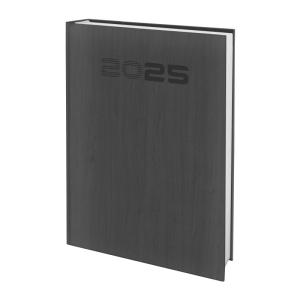 AGENDA ANUAL (2025) EDEUSTO LIBRO RESERVAS VIVIONE COSIDA tapa ACOLCHADA POLIPIEL D43 195x265 D/2P GRIS (354)