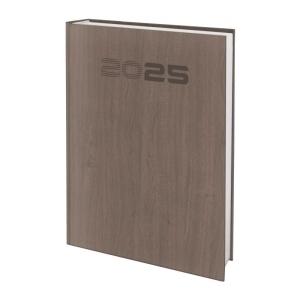 AGENDA ANUAL (2025) EDEUSTO LIBRO RESERVAS VIVIONE COSIDA tapa ACOLCHADA POLIPIEL D43 195x265 D/2P MARRON (355)