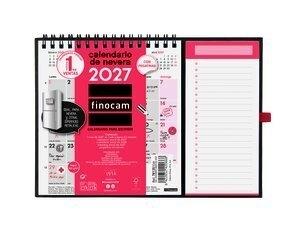 CALENDARIO (2027) FINOCAM IMAN MENSUAL PARA ESCRIBIR XS 140x150