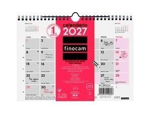 CALENDARIO (2027) FINOCAM PARED MENSUAL PARA ESCRIBIR S 210x150