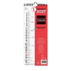 CALENDARIO (2027) FINOCAM PARED MENSUAL PARA ESCRIBIR LARGO M 130x330