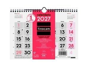 CALENDARIO (2027) FINOCAM PARED MENSUAL NUMEROS GRANDES S 210x150