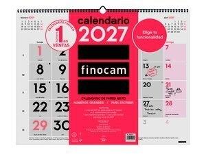 CALENDARIO (2027) FINOCAM PARED MENSUAL MIXTO XL 540x420