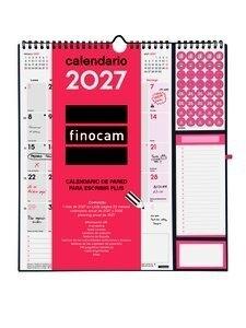 CALENDARIO (2027) FINOCAM PARED MENSUAL PARA ESCRIBIR PLUS 300x330