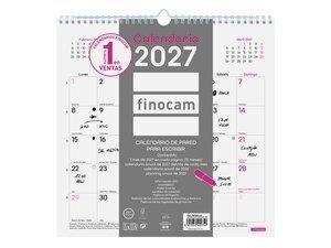 CALENDARIO (2027) FINOCAM PARED CHIC MENSUAL PARA ESCRIBIR 300x300 BLANCO