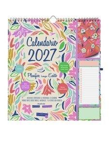 CALENDARIO (2027) FINOCAM PARED TALKUAL MENSUAL PARA ESCRIBIR PLUS 300x330