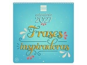 CALENDARIO (2027) FINOCAM PARED ESPIRAL ART MENSUAL PARA ESCRIBIR 300x300 FRASES INSPIRADORAS