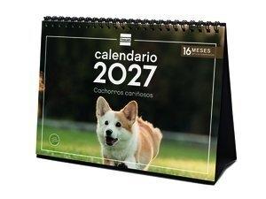 CALENDARIO (2027) FINOCAM SOBREMESA IMAGENES MENSUAL PARA ESCRIBIR S 210x150 CACHORROS