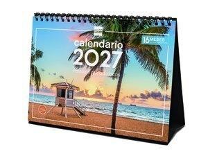 CALENDARIO (2027) FINOCAM SOBREMESA IMAGENES MENSUAL PARA ESCRIBIR S 210x150 PAISAJES PARADISIACOS