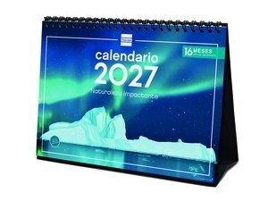 CALENDARIO (2027) FINOCAM SOBREMESA IMAGENES MENSUAL PARA ESCRIBIR S 210x150 NATURALEZA IMPACTANTE