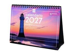 CALENDARIO (2027) FINOCAM SOBREMESA IMAGENES MENSUAL PARA ESCRIBIR S 210x150 ATARDECERES MAGICOS