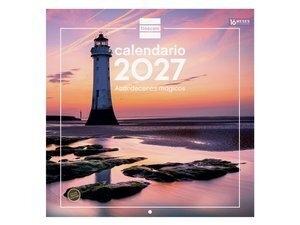 CALENDARIO (2027) FINOCAM PARED IMAGENES MENSUAL PARA ESCRIBIR 300x300 ATARDECERES MAGICOS