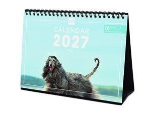 CALENDARIO (2027) FINOCAM INTERNACIONAL SOBREMESA IMAGENES MENSUAL PARA ESCRIBIR S 210x150 DOGS