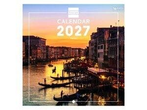 CALENDARIO (2027) FINOCAM INTERNACIONAL PARED IMAGENES MENSUAL PARA ESCRIBIR 180x180 VENICE