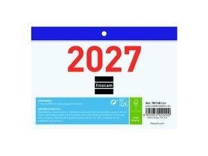 CALENDARIO (2027) FINOCAM FALDILLA MENSUAL NUMEROS GRANDES F91 150x105