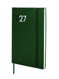 AGENDA ANUAL (2027) FINOCAM DYNAMIC MARA COSIDA tapa FLEXIBLE con GOMA Y4 120x170 S/V VERDE