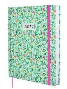 AGENDA ANUAL (2027) FINOCAM DYNAMIC BERLIN COSIDA tapa ACOLCHADA con GOMA Y12 210x270 D/P TRIGO