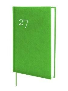 AGENDA ANUAL (2027) FINOCAM DYNAMIC MILANO COSIDA tapa ACOLCHADA Y10 140x204 D/P VERDE