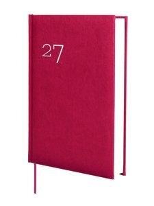 AGENDA ANUAL (2027) FINOCAM DYNAMIC MILANO COSIDA tapa ACOLCHADA Y10 140x204 D/P BURDEOS