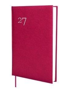 AGENDA ANUAL (2027) FINOCAM DYNAMIC MILANO COSIDA tapa ACOLCHADA Y11 165x240 D/P BURDEOS