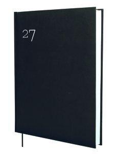 AGENDA ANUAL (2027) FINOCAM DYNAMIC MILANO COSIDA tapa ACOLCHADA Y12 210x270 D/P NEGRO