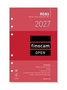 RECAMBIO AGENDA ANUAL (2027) FINOCAM R593 OPEN 500 117x181 ANUALIDAD S/V APAIS.