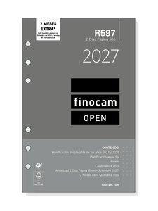 RECAMBIO AGENDA ANUAL (2027) FINOCAM R597 OPEN 500 117x181 ANUALIDAD 2D/P
