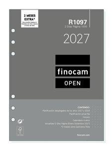 RECAMBIO AGENDA ANUAL (2027) FINOCAM R1097 OPEN 1000 155x215 ANUALIDAD 2D/P