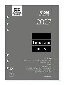 RECAMBIO AGENDA ANUAL (2027) FINOCAM R1098 OPEN 1000 155x215 ANUALIDAD D/P