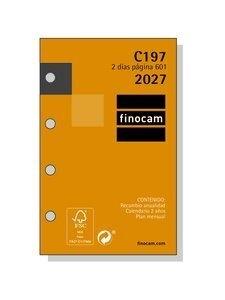 RECAMBIO AGENDA ANUAL (2027) FINOCAM C197 CLASSIC 601 56x89 ANUALIDAD 2D/P