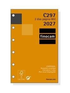RECAMBIO AGENDA ANUAL (2027) FINOCAM C297 CLASSIC 602 73x114 ANUALIDAD 2D/P