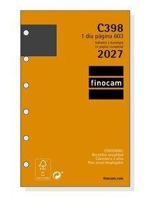RECAMBIO AGENDA ANUAL (2027) FINOCAM C398 CLASSIC 603 79x127 ANUALIDAD D/P