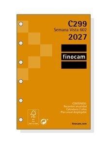 RECAMBIO AGENDA ANUAL (2027) FINOCAM C299 CLASSIC 602 73x114 ANUALIDAD S/V APAIS.