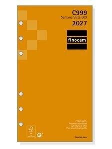 RECAMBIO AGENDA ANUAL (2027) FINOCAM C999 CLASSIC 609 94x171 ANUALIDAD S/V APAIS.