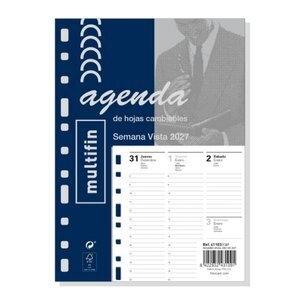 RECAMBIO AGENDA ANUAL (2027) MULTIFIN 3002 155x215 ANUALIDAD S/V