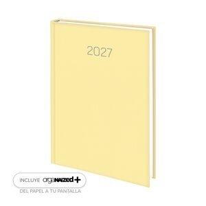 AGENDA ANUAL (2027) EDEUSTO PREMIUM COSIDA tapa ACOLCHADA D07 145x205 D/P AMARILLO (392)