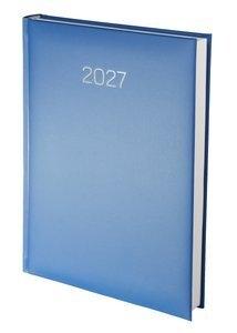AGENDA ANUAL (2027) EDEUSTO PREMIUM COSIDA tapa ACOLCHADA D07 145x205 D/P AZUL MATE (495)