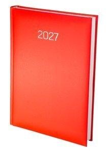 AGENDA ANUAL (2027) EDEUSTO PREMIUM COSIDA tapa ACOLCHADA D07 145x205 D/P ROJO (C20)