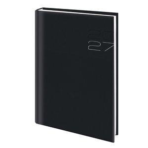 AGENDA ANUAL (2027) EDEUSTO POSITANO COSIDA tapa ACOLCHADA E15 170x240 S/V NEGRO (C01)
