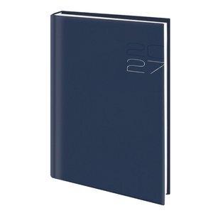 AGENDA ANUAL (2027) EDEUSTO POSITANO COSIDA tapa ACOLCHADA E15 170x240 S/V AZUL OSCURO (C09)