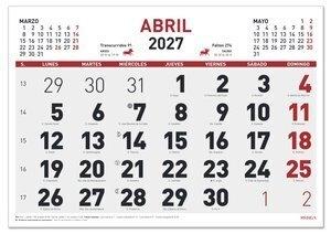CALENDARIO (2027) FALDILLA MYRGA MENSUAL 430x310