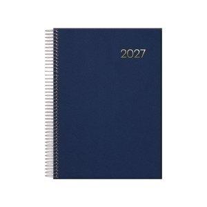 AGENDA ANUAL (2027) DOHE SEGOVIA ESPIRAL tapa EXTRA 140x200 D/P AZUL