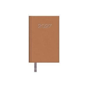 AGENDA ANUAL (2027) DOHE LISBOA COSIDA tapa EXTRA POLIPIEL 85x130 S/V CAMEL