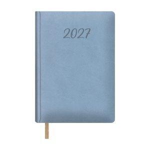 AGENDA ANUAL (2027) DOHE SAMBA COSIDA tapa EXTRA POLIPIEL 150x210 D/P AZUL CLARO