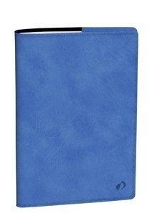 AGENDA ANUAL (2027) QUO VADIS PRESIDENT SP BERGAMO SOBRECUBIERTA COSIDA tapa SIMIL PIEL 210x270 S/V 2 PAG. AZUL