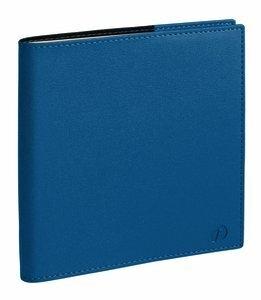 AGENDA ANUAL (2027) QUO VADIS EXECUTIF PRESTIGIO SP SOHO SOBRECUBIERTA COSIDA tapa SIMIL PIEL 160x160 S/V 2 PAG. AZUL ACERO