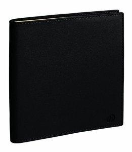 AGENDA ANUAL (2027) QUO VADIS EXECUTIF PRESTIGIO SP SOHO SOBRECUBIERTA COSIDA tapa SIMIL PIEL 160x160 S/V 2 PAG. NEGRO