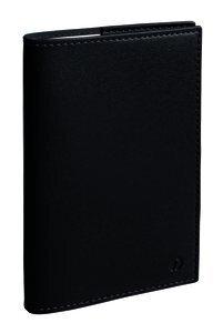 AGENDA ANUAL (2027) QUO VADIS MINISTRE PRESTIGIO SP SOHO SOBRECUBIERTA COSIDA tapa SIMIL PIEL  240x160 S/V 2 PAG. NEGRO