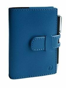 AGENDA ANUAL (2027) QUO VADIS RANDONNEE PRESTIGIO SOHO SOBRECUBIERTA COSIDA tapa dura SIMIL PIEL 90x125 S/V 2 PAG. AZUL ACERO