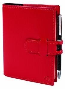 AGENDA ANUAL (2027) QUO VADIS RANDONNEE PRESTIGIO SOHO SOBRECUBIERTA COSIDA tapa dura SIMIL PIEL 90x125 S/V 2 PAG. ROJO